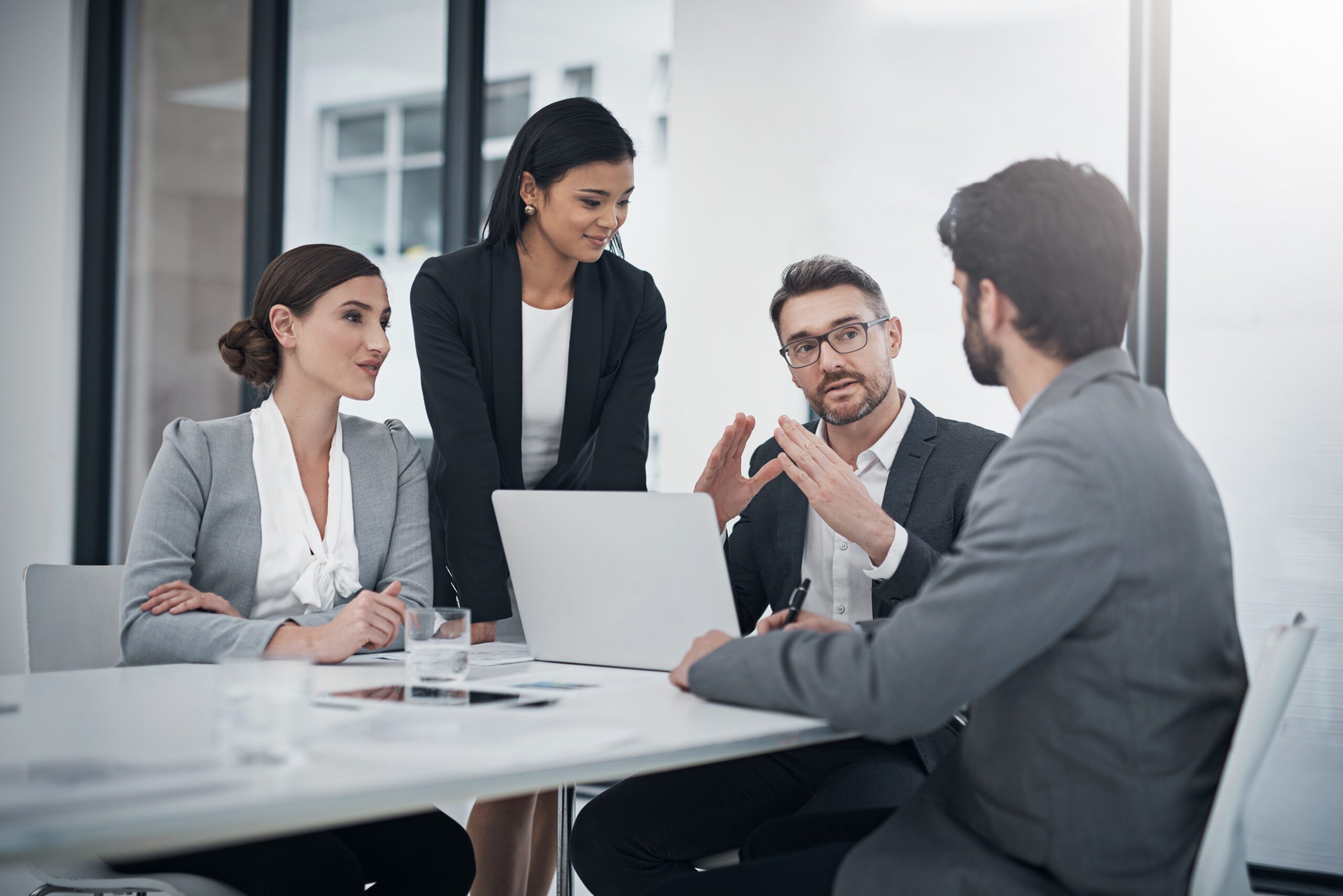 employee-people-boardroom-with-laptop-teamwork-collaboration-feedback-company-growth-business-accountant-office-strategy-report-meeting-with-manager-boss-project